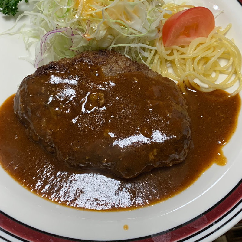 ハンバーグ定食(とんかつ雅 )