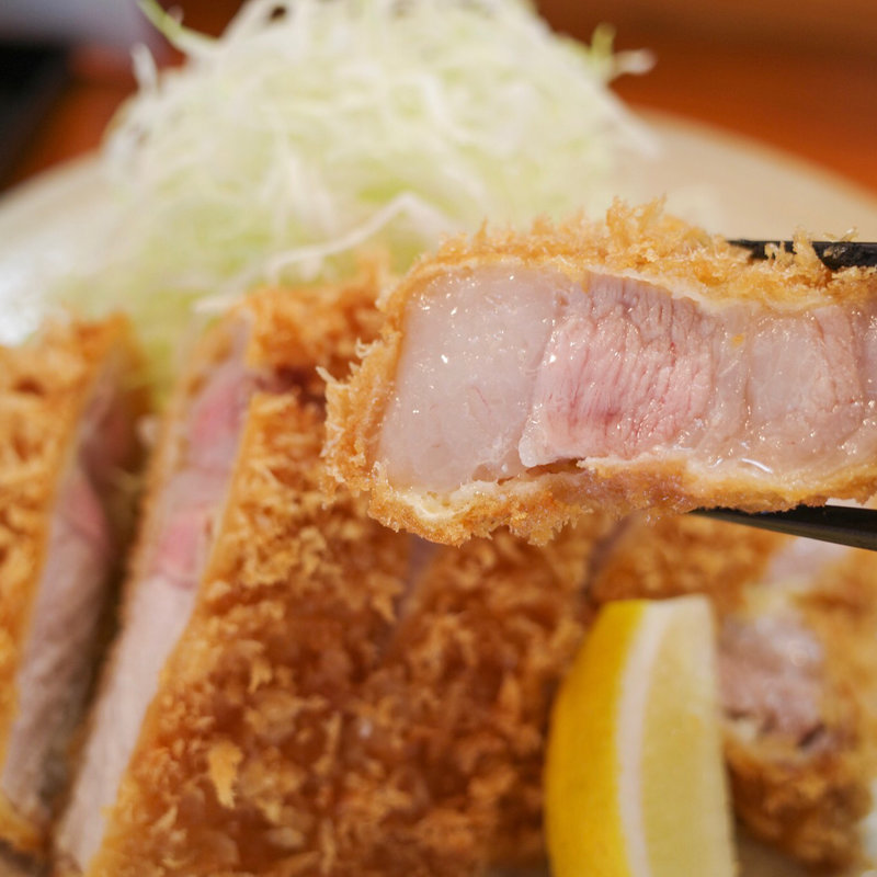 上ロース定食(とんかつ逸業 大塚本店 )