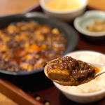 麻婆豆腐ランチ(四川料理と小吃 奏煖 福島)