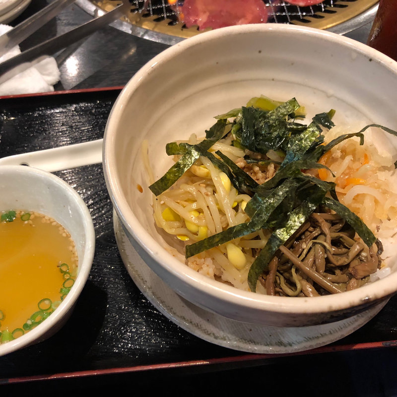 石焼ビビンバ（スープ付）(焼肉五苑 高松一宮店 （ゴエン）)