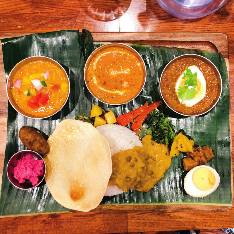 スペシャル・カレープレート(レストラン 東京カレースタンド ハトノモリ 日本橋)