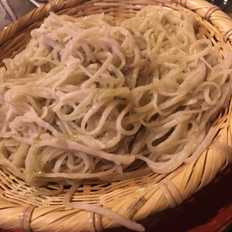 わさび塩和えそば(香寿庵 （コウジュアン）)