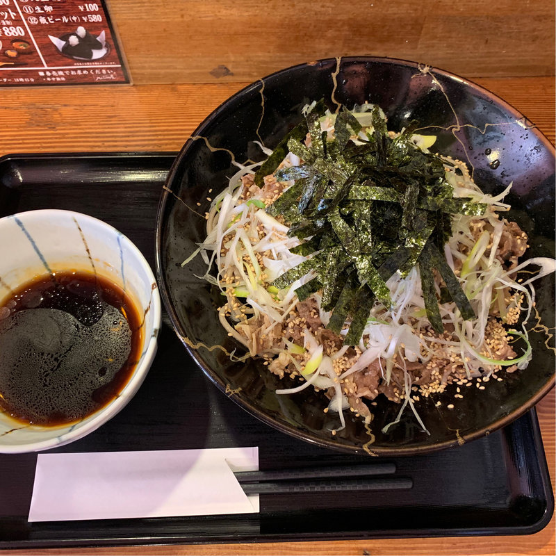 ラー油蕎麦(MATuNo屋（まつのや）)