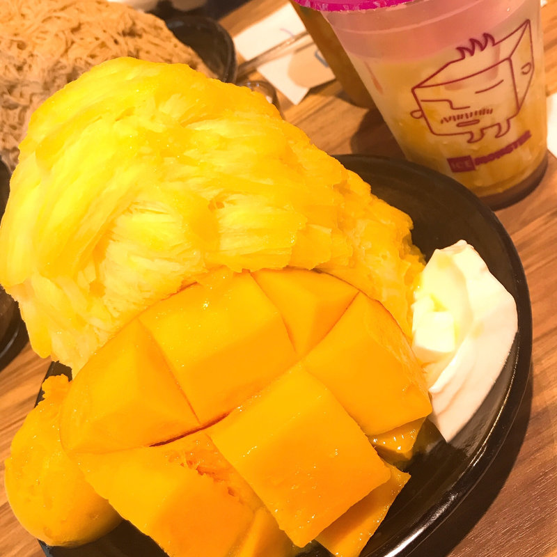 プレミアムマンゴーかき氷(ICE MONSTER グランフロント大阪｜梅田)