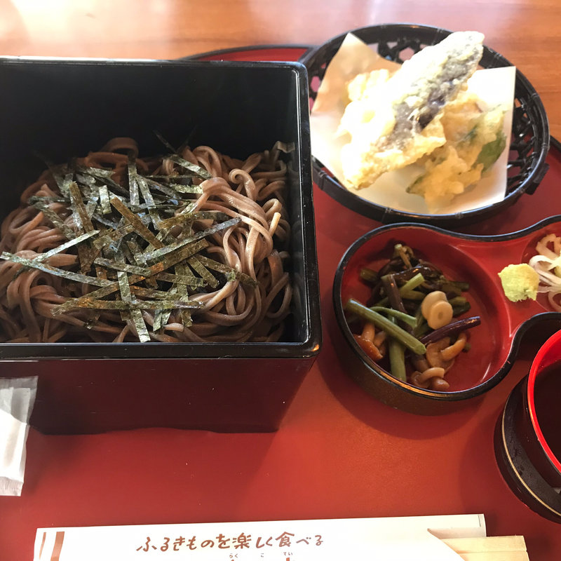 ざるそば(会津藩校日新館 楽故亭 )