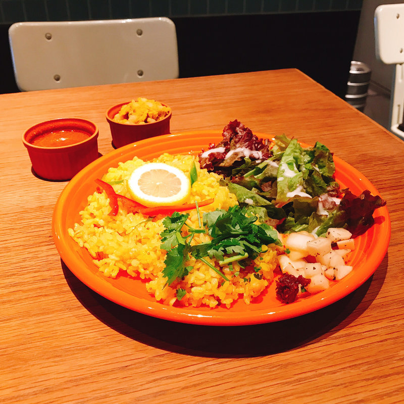 レモンライス&GCCオリジナルカレー(グロリアス チェーン カフェ （glorious chain cafe）)