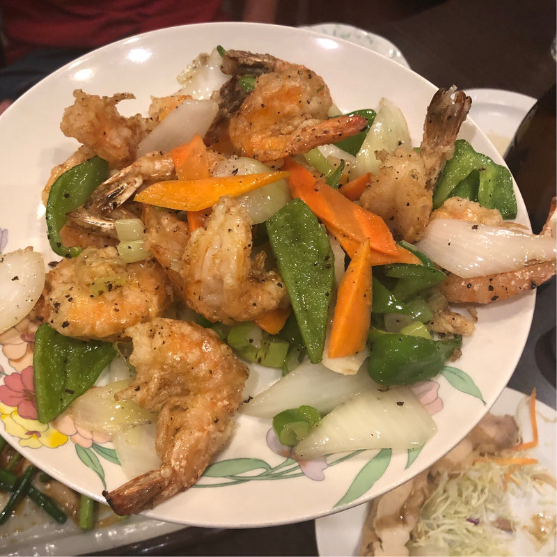 車エビの塩胡椒炒め(台湾料理 吉吉 （タイワンリョウリ ヨシヨシ）)