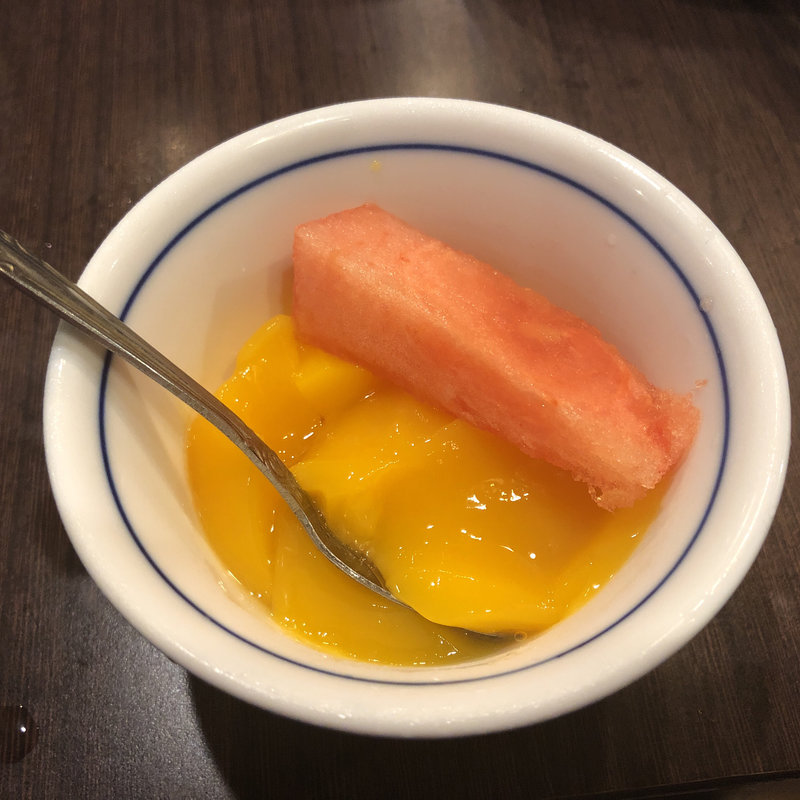 マンゴープリン(台湾料理 吉吉 （タイワンリョウリ ヨシヨシ）)