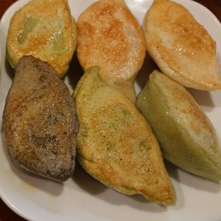 白龍・青龍ミックス餃子定食（魯肉飯・鶏肉飯）セット(PAIRON／PAIRON餃子工房)