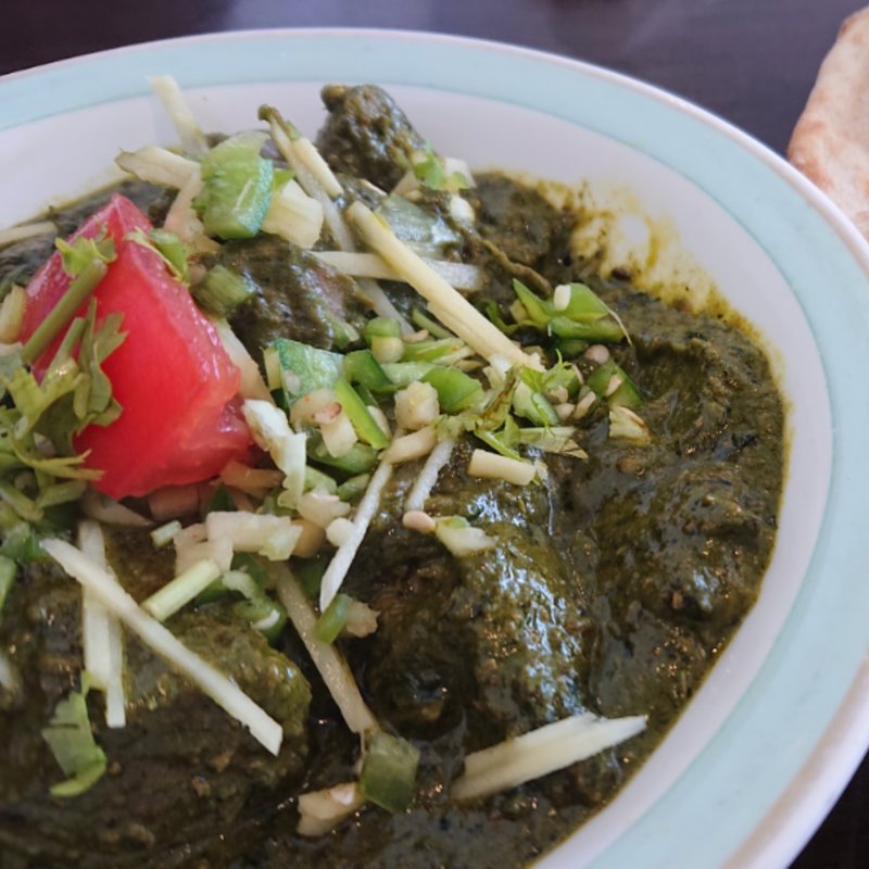 コリアンダーラムカレー(カーンケバブビリヤニ （Khan kebab biryani）)