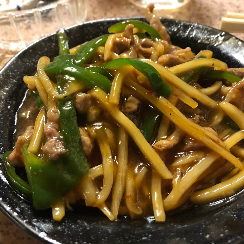 青椒肉絲、いかフライ、あさり酒蒸し（各）(呑ん気 （のんき）)