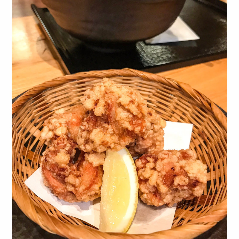 若鶏の唐揚げ(とうふ旬菜 心音)