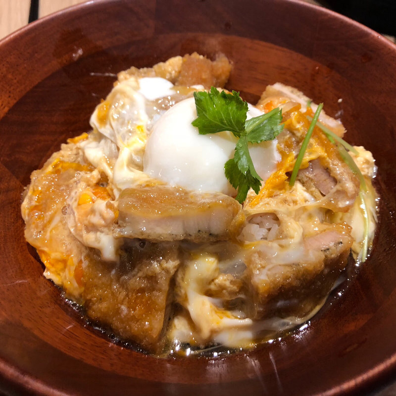 至福のカツ丼(温玉のせ)(井手カツ丼)