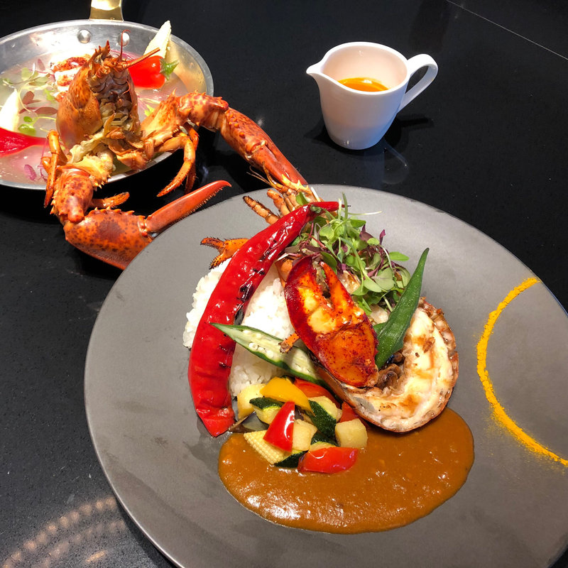 オマール海老のグリルカレー　(帝国ホテル 大阪)