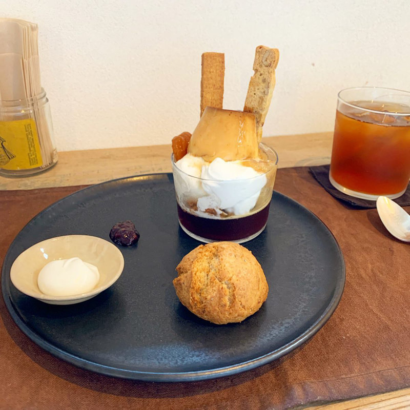 hocoパフェプレートセット(歩粉)