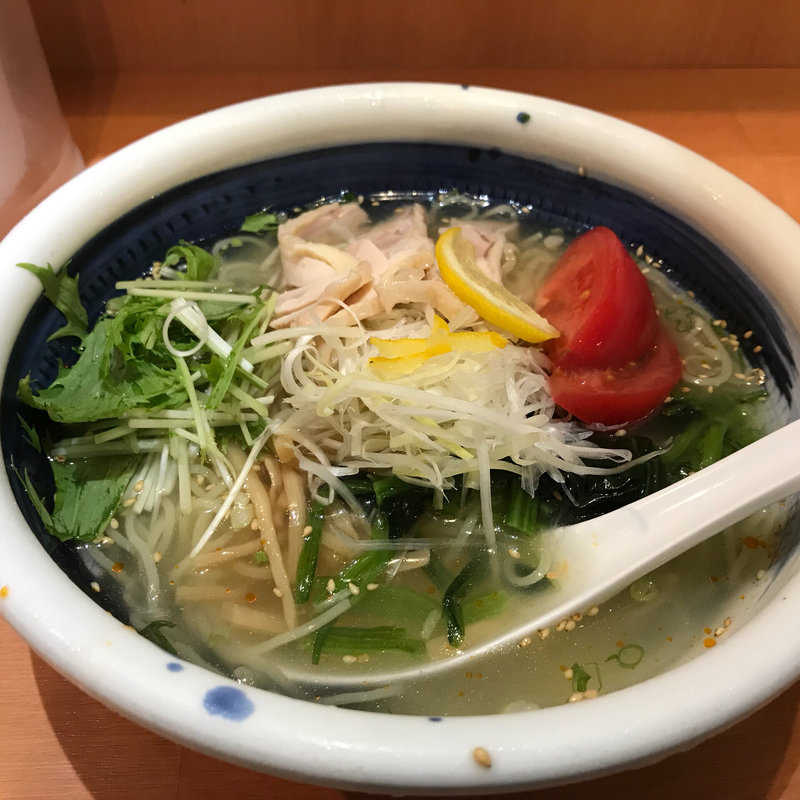 冷やし俺流塩ラーメン(俺流塩らーめん 下北沢店 )