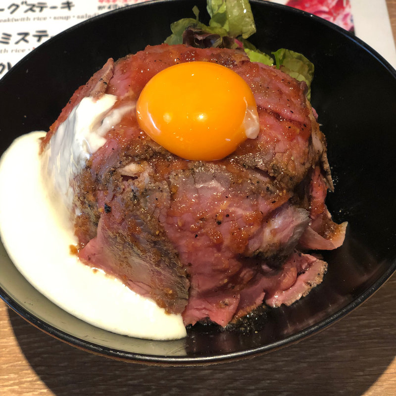 ローストビーフ丼（並）(肉屋　銀次郎　NIKUYA　GINJIRO 烏丸御池本店 （ニクヤギンジロウ）)