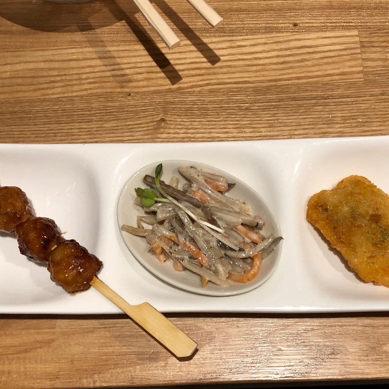 おつまみ3種盛り(立ち呑み 直福)