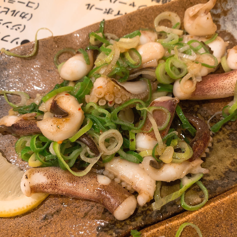 ゲソ塩ネギまみれ(もんちゃま)