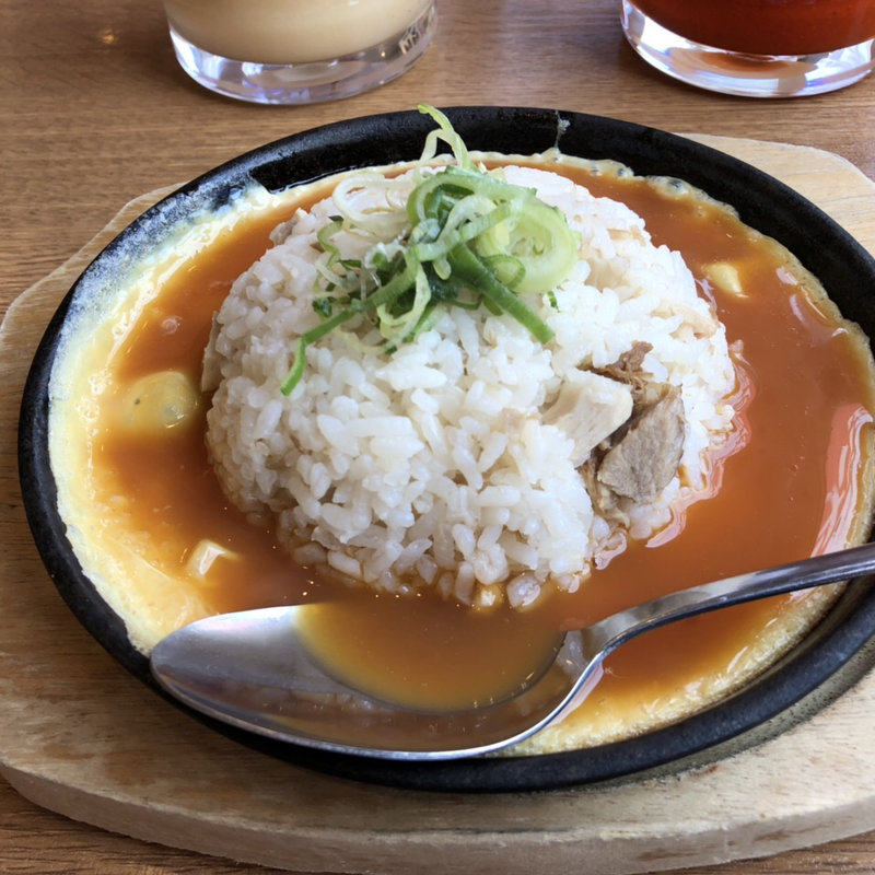 鉄板チャーハン(横浜家系ラーメン 一蓮家 布施店)