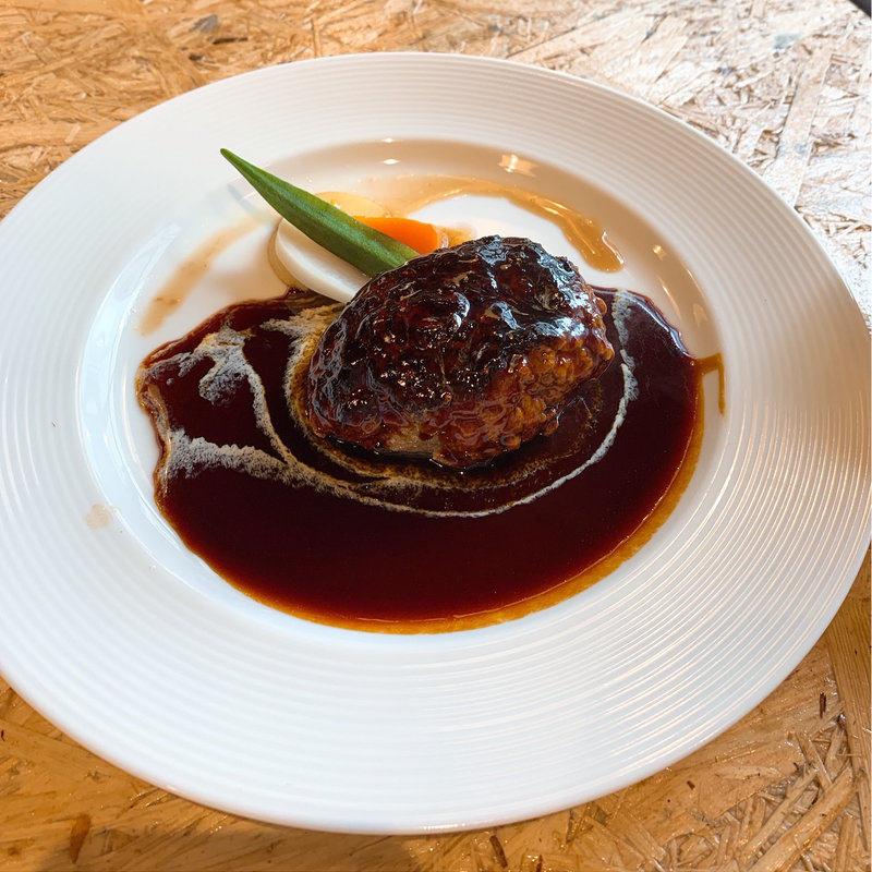 デミグラスソースのハンバーグ(Bistro Roven 芝公園)