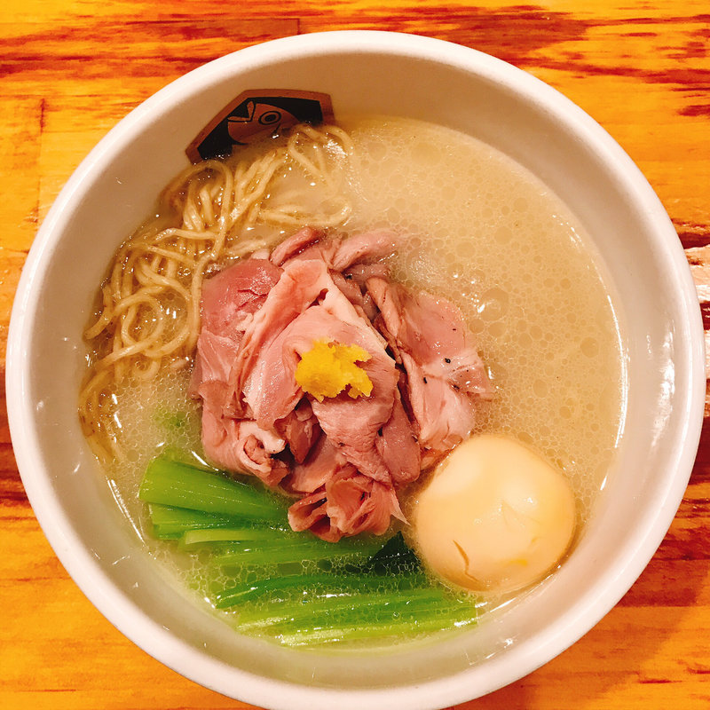 真鯛つけ麺雑炊セット(真鯛らーめん 麺魚 )