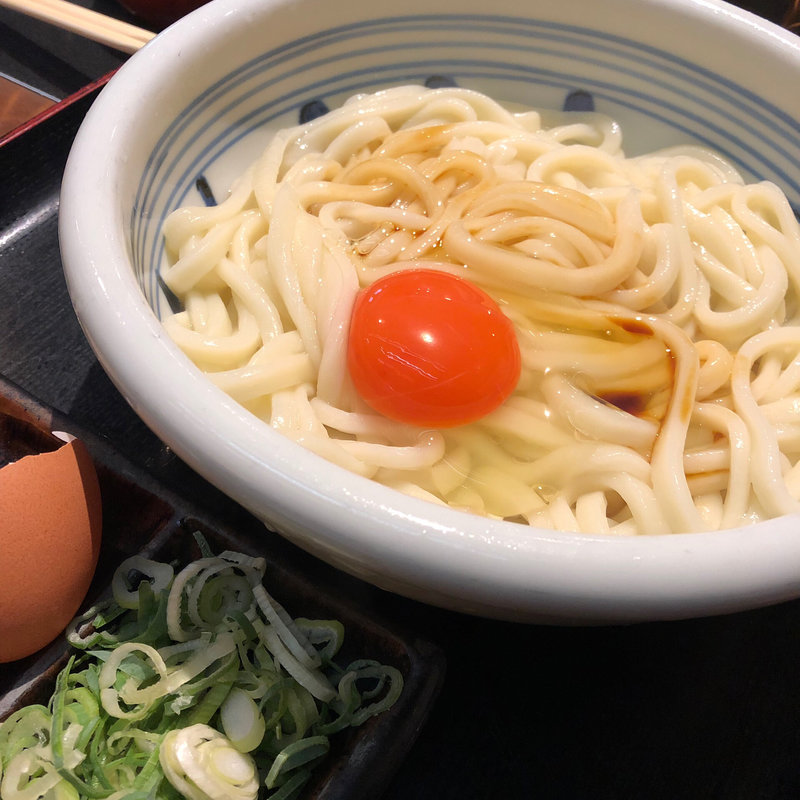 釜玉うどん（2玉）(憩家 )