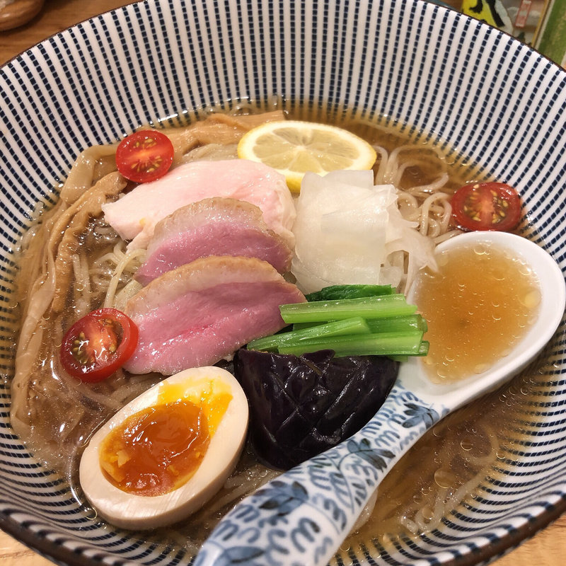 冷やし出汁そば(中華そば きなり)