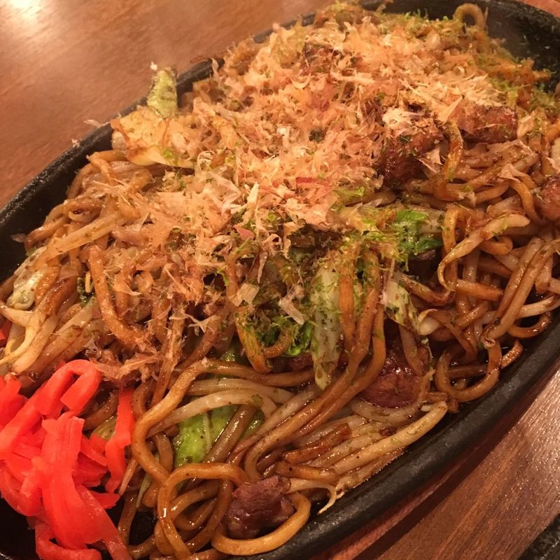 ソース焼きそば(銀だこ大衆酒場 上野店)