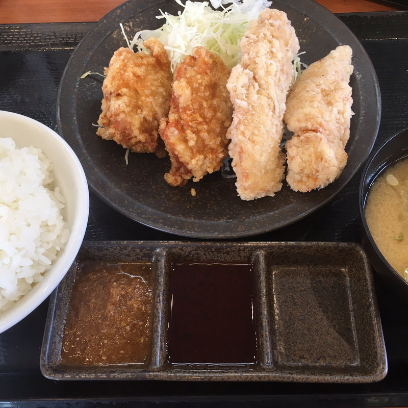 合い盛り定食(からやま さいたま太田窪店)