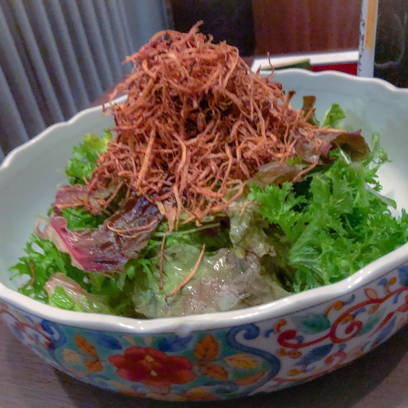 はじめての喜友セット（牛蒡のパリパリサラダ）(和食 喜友 （きゆう）)