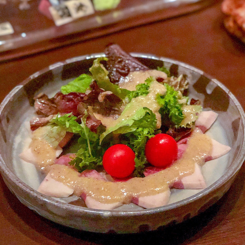 猪のカルパッチョ仕立て(和食 喜友 （きゆう）)