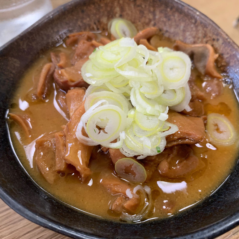 モツ煮(桝屋そば)
