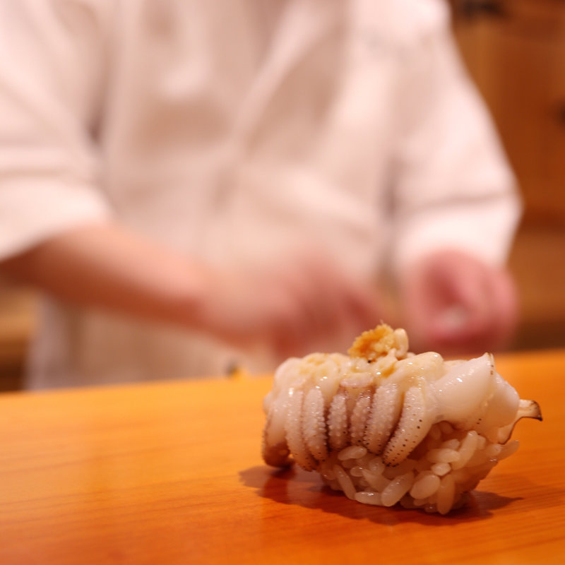 新イカゲソ(鮨 あらい)