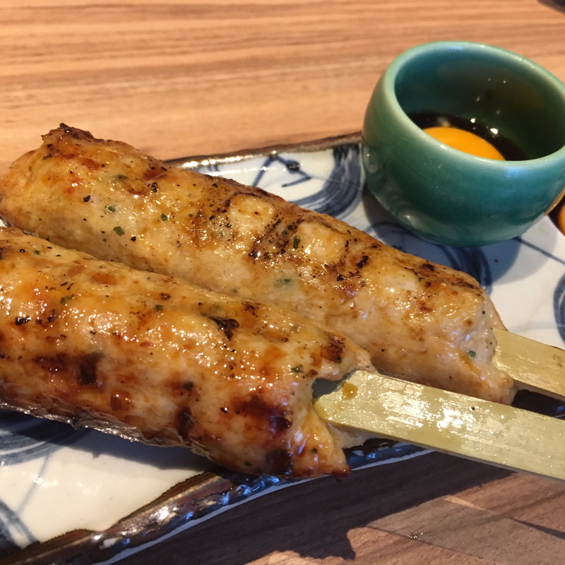 つくね月見(ねぎま 本店)