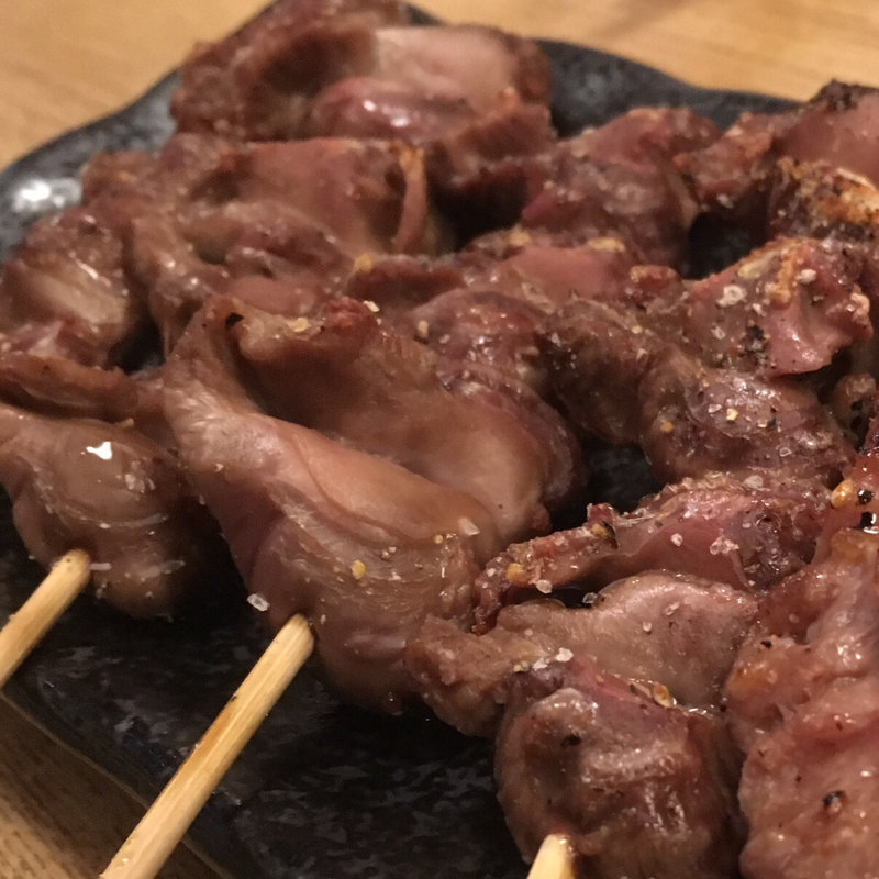 砂肝(大衆酒場 まるや)