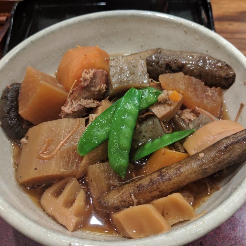 筑前煮(博多もつ鍋やまや 赤坂インターシティAIR店)