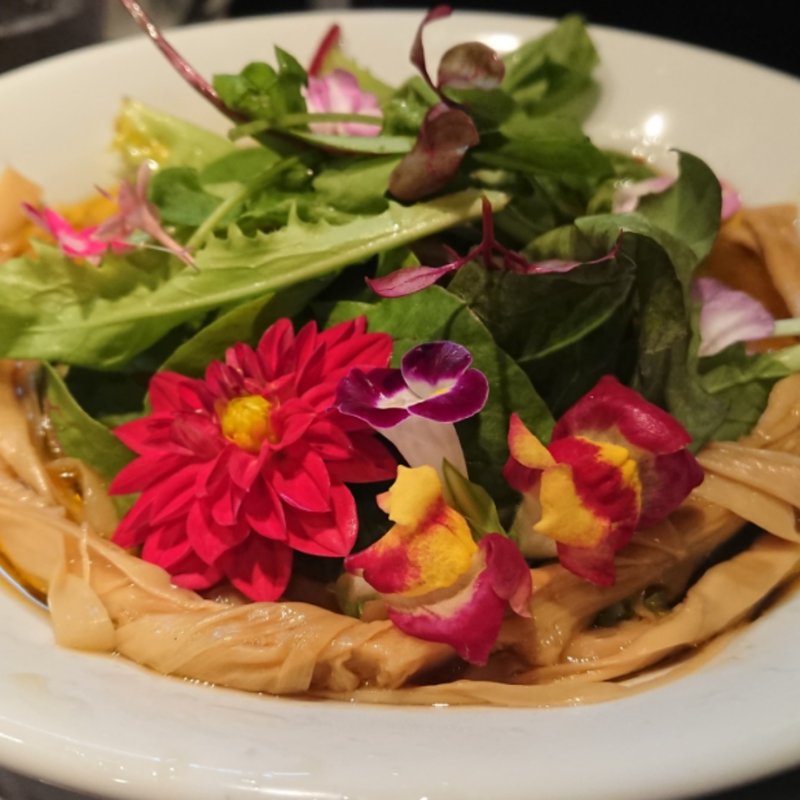 限定 冷製コラーゲンSoba(鶏そば遊喜)