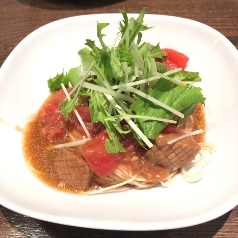 冷製カッペリーニ(ブーランジェリー ア・ラ・ドゥマンド （Boulangerie la Demande）)