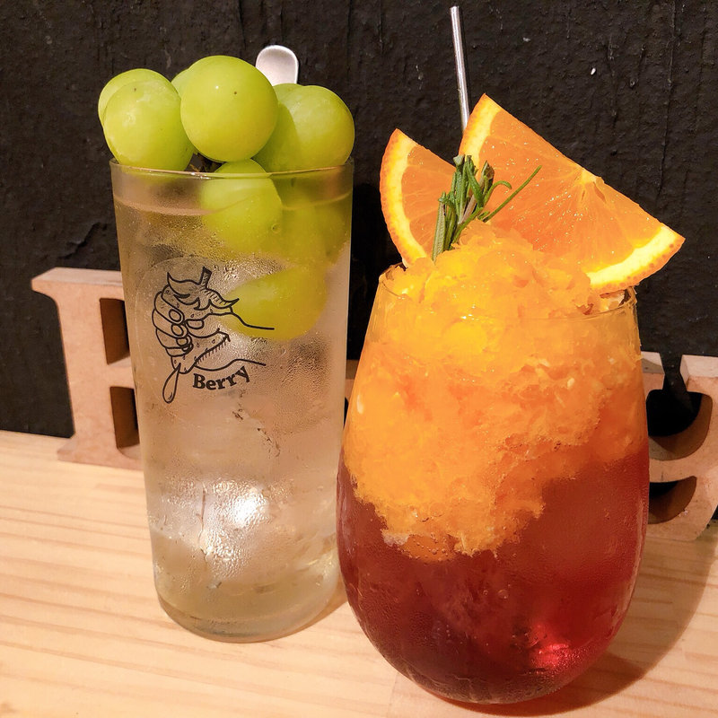 シャインマスカット(フルーツチューハイ専門店Berry)