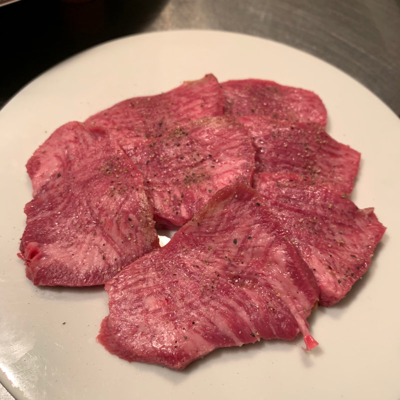 生・上タン（塩）(正泰苑 新橋店)