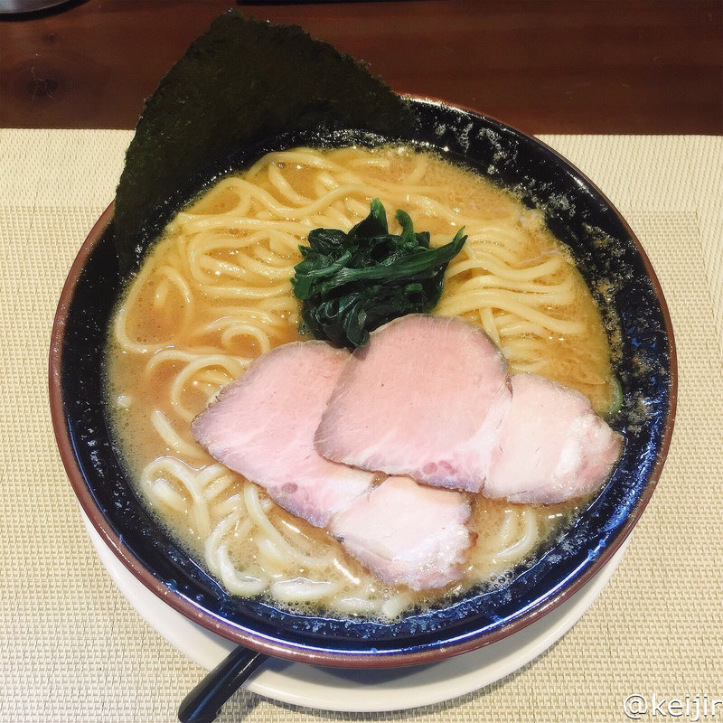 2019年8月16-18日限定 ラーメン中(麺240g) 禄紉家(牟岐縄屋 （ムギナワヤ）)
