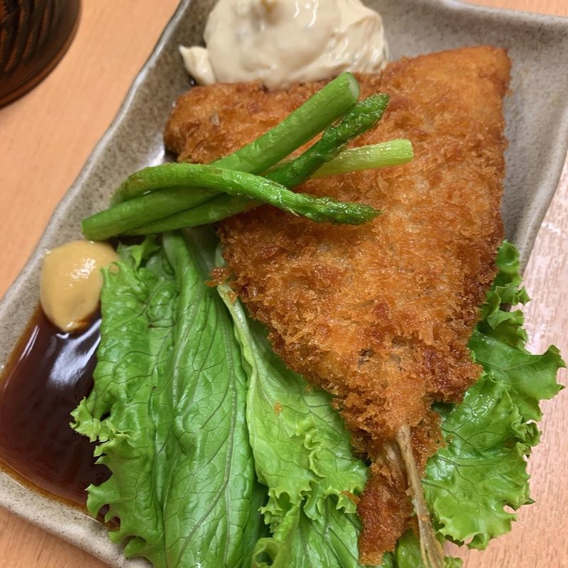 アジフライ(銀座屋)