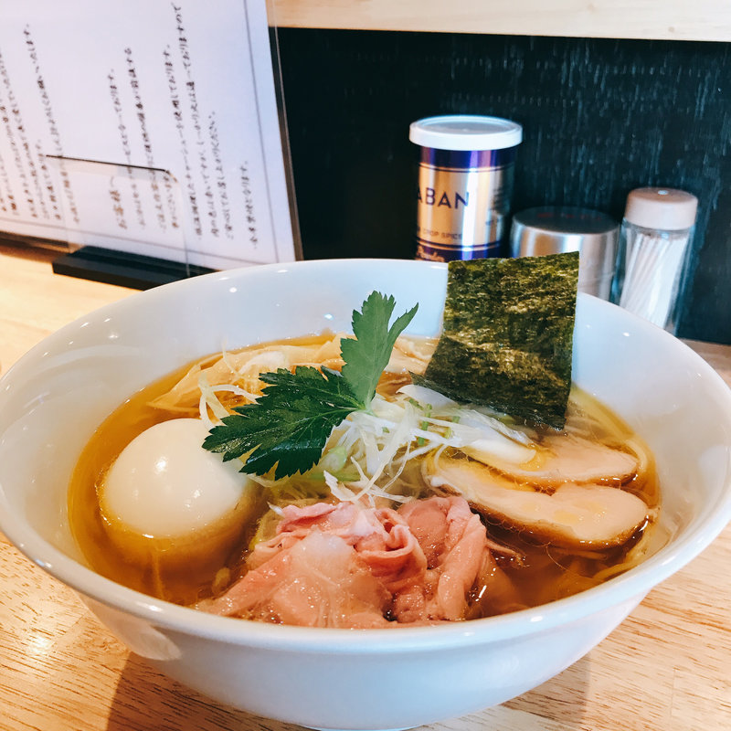 あっさり鳥そば（しお）(れんしん)