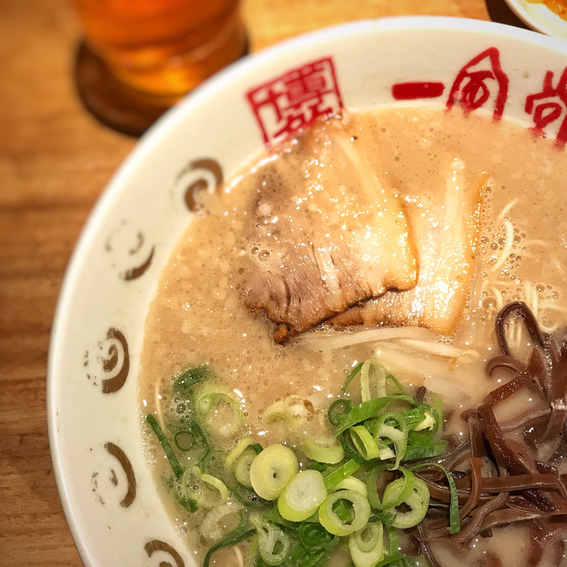 元祖白丸元味ラーメン(一風堂 大名本店)