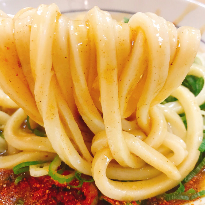 激辛カレーうどん(鶴丸饂飩本舗 北浜店)