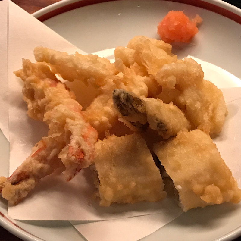 海の天ぷら盛合せ(榎 )