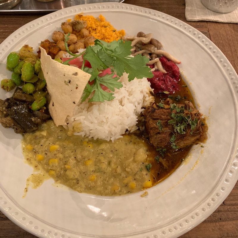 副菜主役のカレー(256)