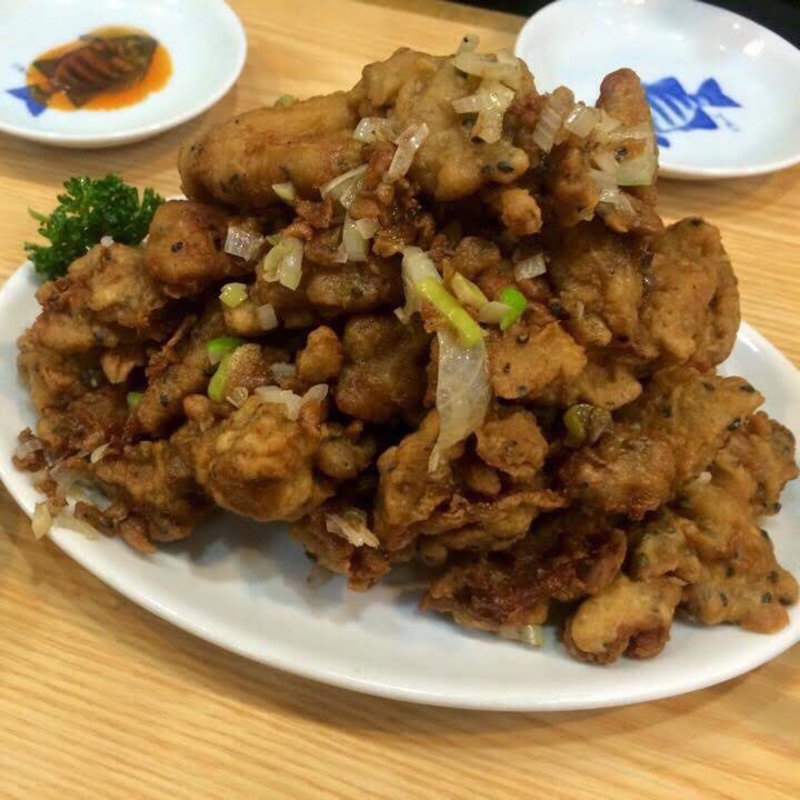 若鶏の揚げ物(中華飯店 襄陽)