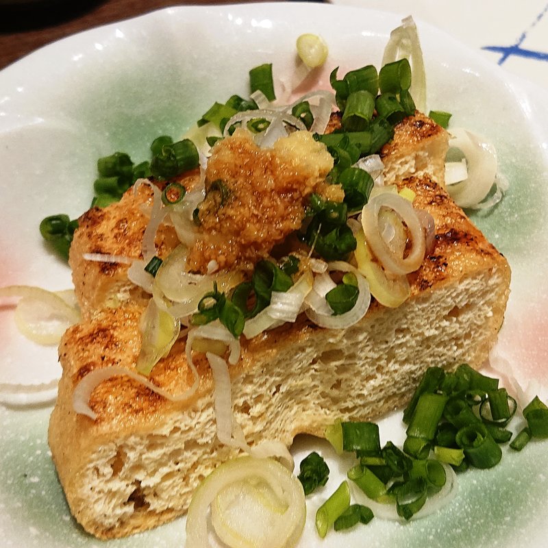 栃尾の油揚げ焼き(越後 叶家 川崎ラゾーナ店)